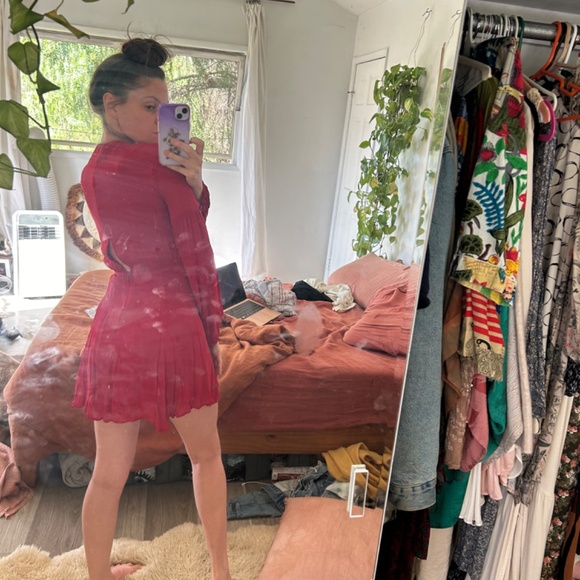 Red reformation dress - Picture 7 of 7